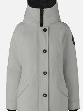 BrandNew Canada Goose Rossclair Parka Black Label Slim Fit Size L color Grey